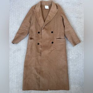 Sandro Paris Oversized Overcoat Size 36